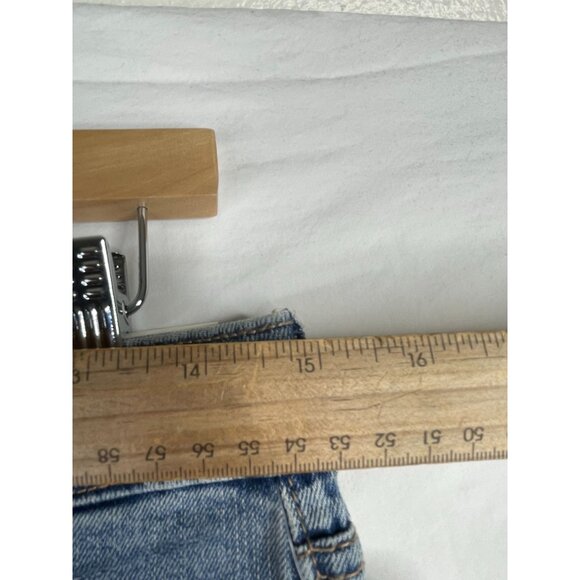 New Old Navy High Rise Secret Slim Pockets Shorts size 8 Blue - Picture 8 of 10